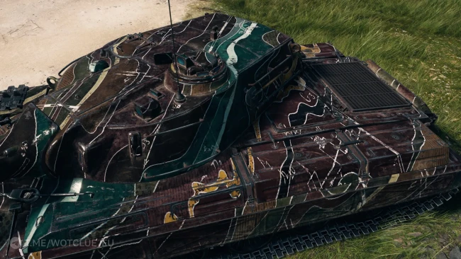 2D-стиль «Хамада» из обновления 2.3 в World of Tanks