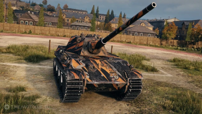 2D-стиль «Тигровые полосы» из обновления 2.3 в World of Tanks 2D-стиль «Тигровые полосы» из обновления 2.3 в World of Tanks