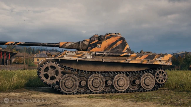 2D-стиль «Тигровые полосы» из обновления 2.3 в World of Tanks 2D-стиль «Тигровые полосы» из обновления 2.3 в World of Tanks