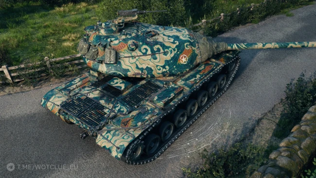 2D-стиль «Морская чешуя» из обновления 2.3 в World of Tanks