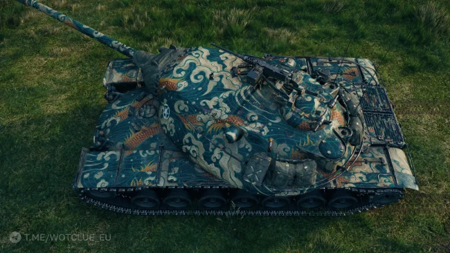 2D-стиль «Морская чешуя» из обновления 2.3 в World of Tanks