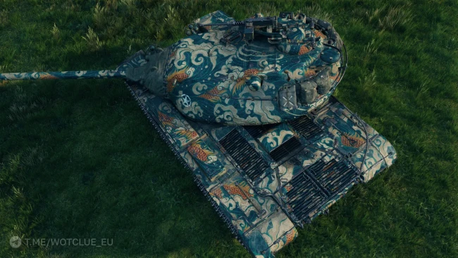 2D-стиль «Морская чешуя» из обновления 2.3 в World of Tanks