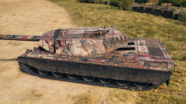 2D-стиль «Укротитель демонов» из обновления 2.3 в World of Tanks