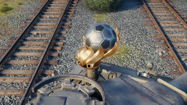 3D-объект «Серебряный мяч» из обновления 2.3 в World of Tanks