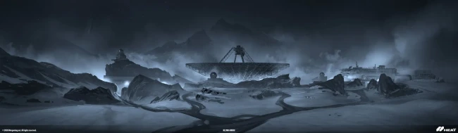Концепт-арты вышедшей зимней карты «Норд Око» в WoT: HEAT