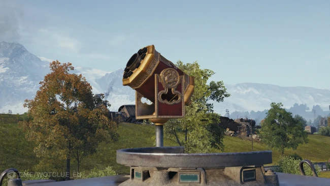 3D-объект «Салютная установка» в World of Tanks