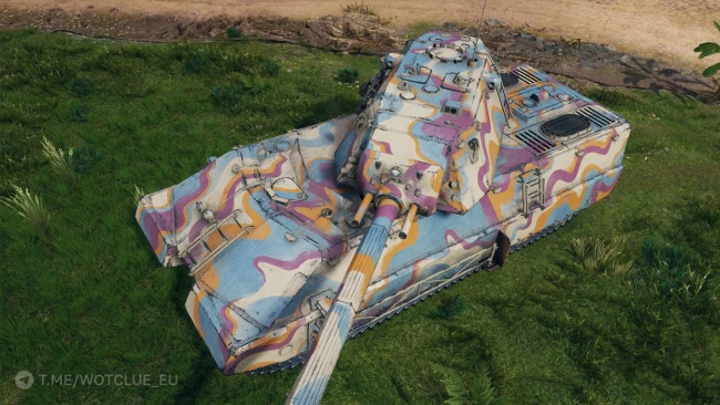 2D-стиль «Взрыв красок» из обновления 2.3.1 в World of Tanks