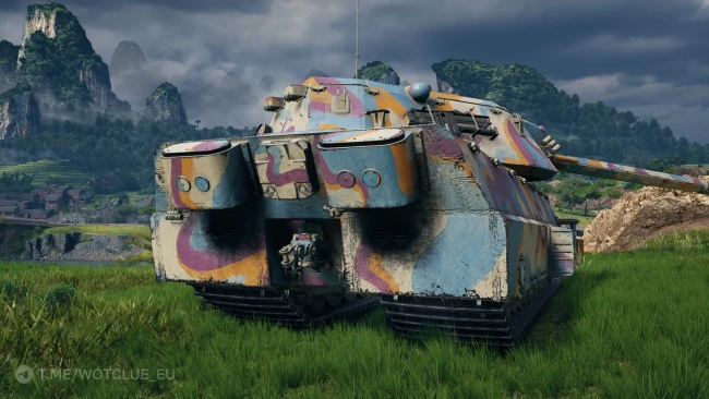 2D-стиль «Взрыв красок» из обновления 2.3.1 в World of Tanks