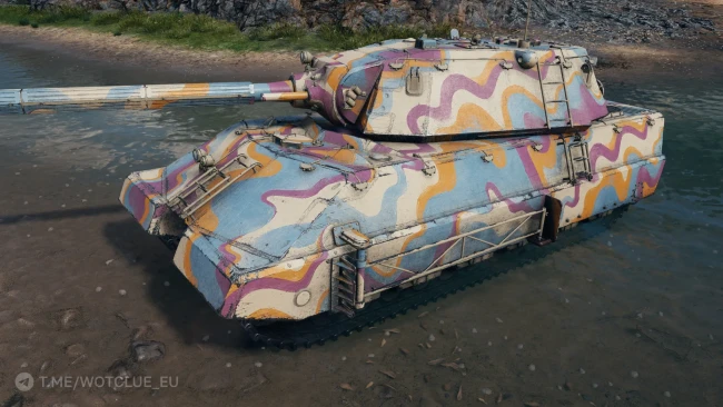2D-стиль «Взрыв красок» из обновления 2.3.1 в World of Tanks