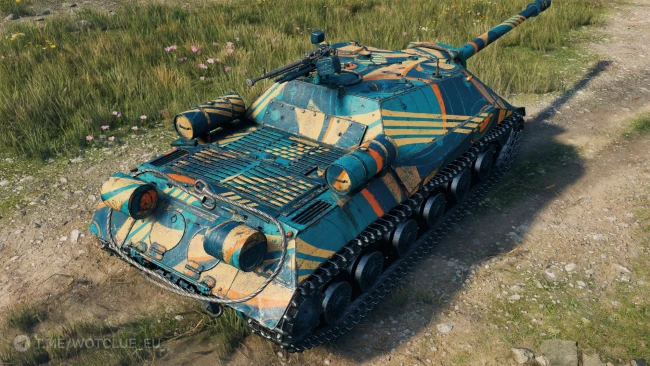 2D-стиль «Ретробудущее» из обновления 2.3.1 в World of Tanks