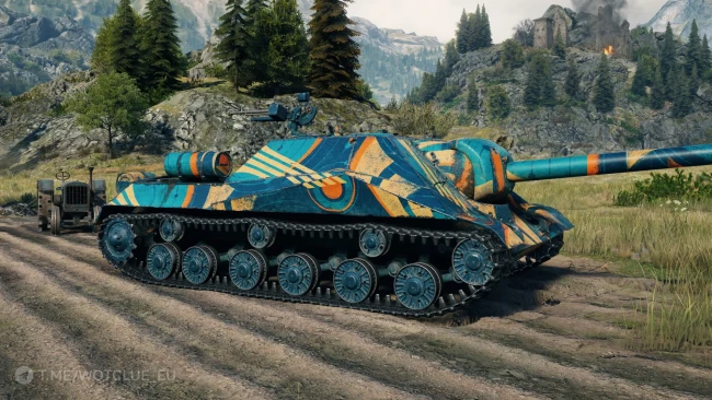 2D-стиль «Ретробудущее» из обновления 2.3.1 в World of Tanks