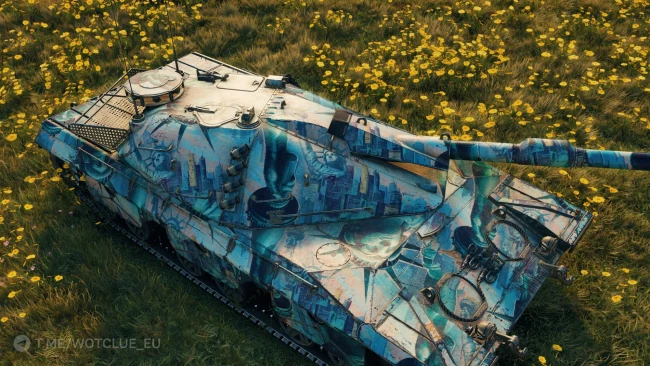 Настраиваемый 2D-стиль «Леди Свобода» из обновления 2.3.1 в World of Tanks