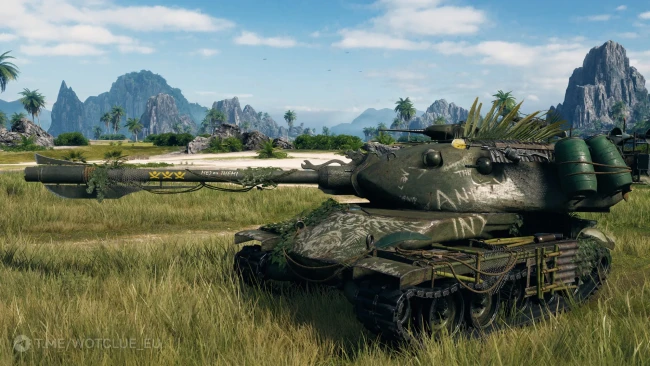 3D-стиль «Переплетённые пути» для танка M⁠-⁠VII⁠-⁠Y в World of Tanks