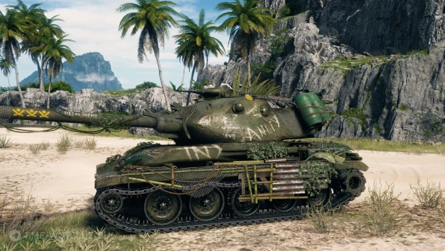3D-стиль «Переплетённые пути» для танка M⁠-⁠VII⁠-⁠Y в World of Tanks