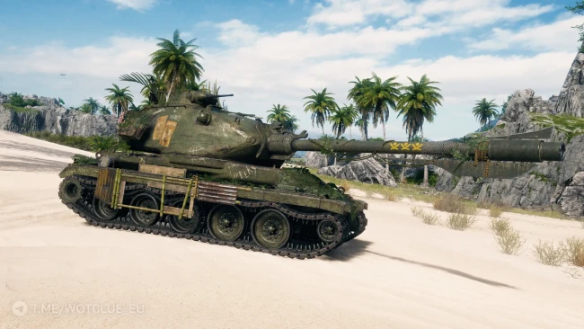 3D-стиль «Переплетённые пути» для танка M⁠-⁠VII⁠-⁠Y в World of Tanks