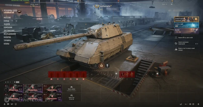 Моды для World of Tanks показывают полный прогресс прокачки техники прямо в ангаре