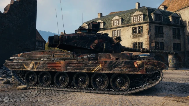 2D-стиль «Крещение огнём» в World of Tanks 2D-стиль «Крещение огнём» в World of Tanks