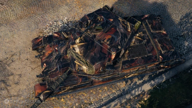 2D-стиль «Крещение огнём» в World of Tanks 2D-стиль «Крещение огнём» в World of Tanks