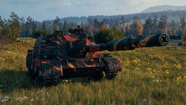2D-стиль «Нарастающий жар» в World of Tanks 2D-стиль «Нарастающий жар» в World of Tanks