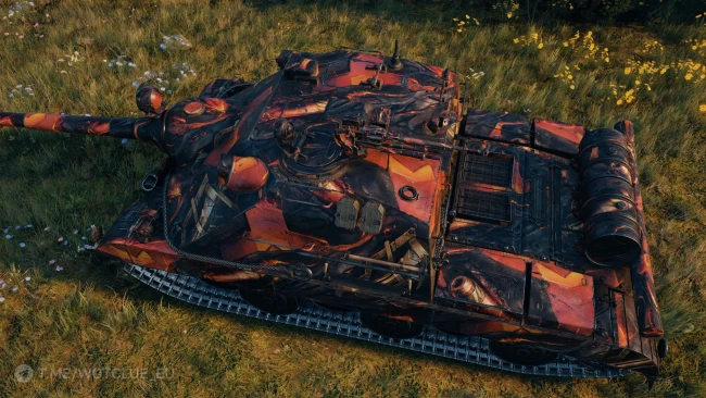 2D-стиль «Нарастающий жар» в World of Tanks 2D-стиль «Нарастающий жар» в World of Tanks