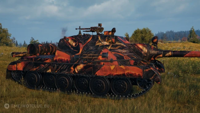 2D-стиль «Нарастающий жар» в World of Tanks 2D-стиль «Нарастающий жар» в World of Tanks