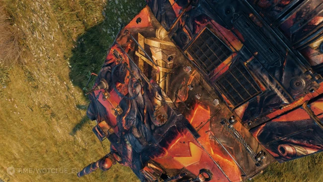 2D-стиль «Нарастающий жар» в World of Tanks 2D-стиль «Нарастающий жар» в World of Tanks