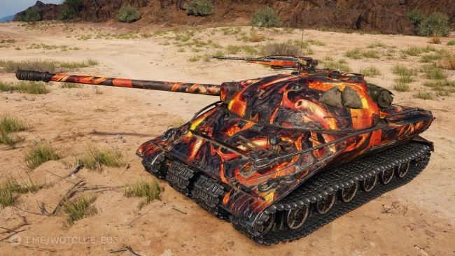 2D-стиль «Пылающая слава» в World of Tanks 2D-стиль «Пылающая слава» в World of Tanks