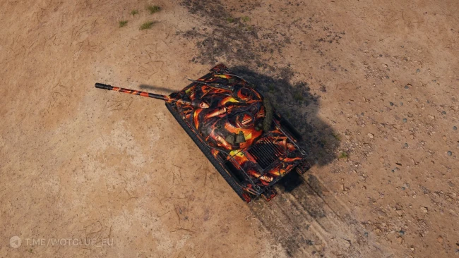 2D-стиль «Пылающая слава» в World of Tanks 2D-стиль «Пылающая слава» в World of Tanks
