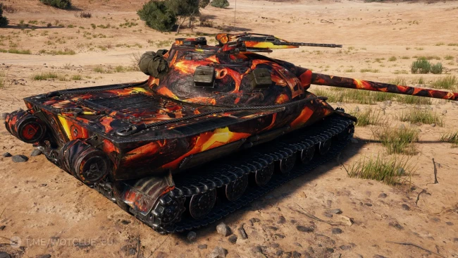 2D-стиль «Пылающая слава» в World of Tanks 2D-стиль «Пылающая слава» в World of Tanks