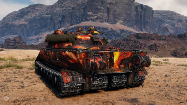 2D-стиль «Пылающая слава» в World of Tanks 2D-стиль «Пылающая слава» в World of Tanks