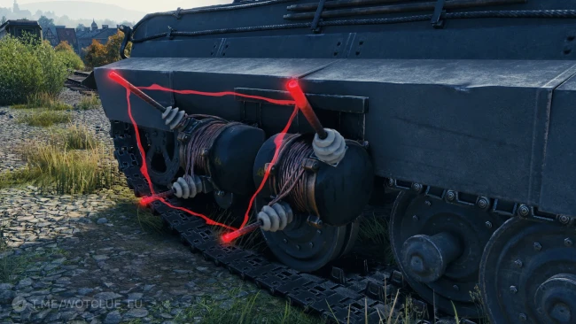 3D-объект «Фазовый индуктор» в World of Tanks