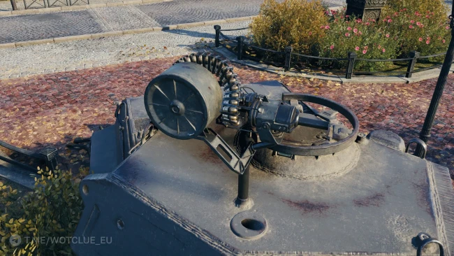 Историчный 3D-объект «Гранатомёт M129» в World of Tanks
