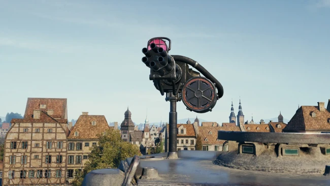 3D-объект «Улучшенный пулемёт» в World of Tanks