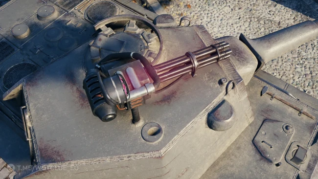 3D-объект «Улучшенный пулемёт» в World of Tanks