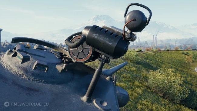 3D-объект «Улучшенный пулемёт» в World of Tanks