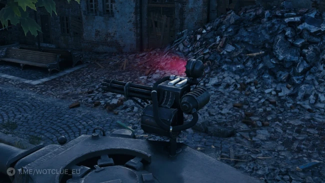 3D-объект «Улучшенный пулемёт» в World of Tanks