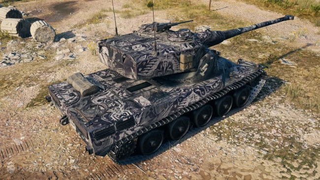 2D-стиль «Татау» в World of Tanks 2D-стиль «Татау» в World of Tanks