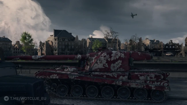 2D-стиль «Неприятности в раю» в World of Tanks 2D-стиль «Неприятности в раю» в World of Tanks