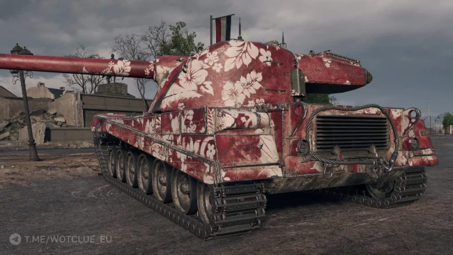 2D-стиль «Неприятности в раю» в World of Tanks 2D-стиль «Неприятности в раю» в World of Tanks