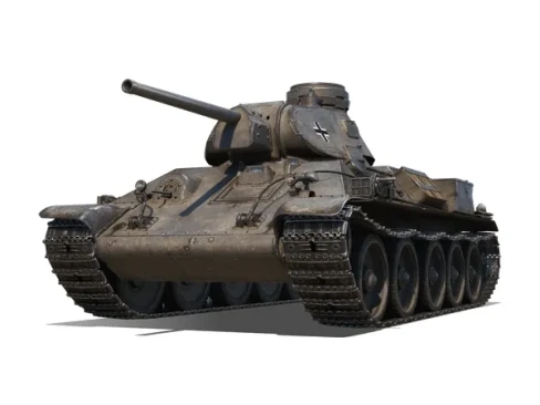 Танк Pz.Kpfw. T 34 747 (r) на супертесте World of Tanks Танк Pz.Kpfw. T 34 747 (r) на супертесте World of Tanks