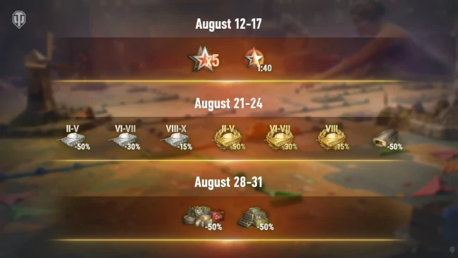 16-летие World of Tanks. Подробности события 16-летие World of Tanks. Подробности события