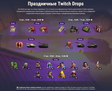 16-летие World of Tanks. Подробности события 16-летие World of Tanks. Подробности события