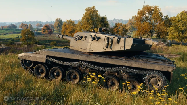 Скриншоты танка HWK 40 из обновления 2.4 в World of Tanks