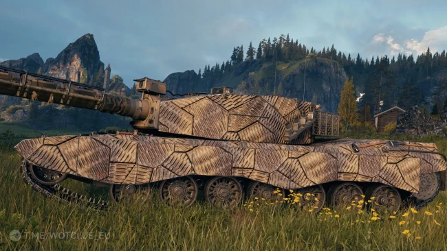 Уникальная кастомизация танка 11 уровня Pz.Kpfw. Neu в World of Tanks