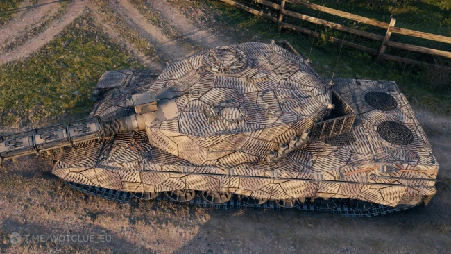 Уникальная кастомизация танка 11 уровня Pz.Kpfw. Neu в World of Tanks