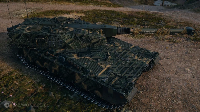 Уникальная кастомизация танка 11 уровня BV-111 в World of Tanks
