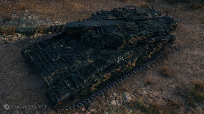 Уникальная кастомизация танка 11 уровня BV-111 в World of Tanks