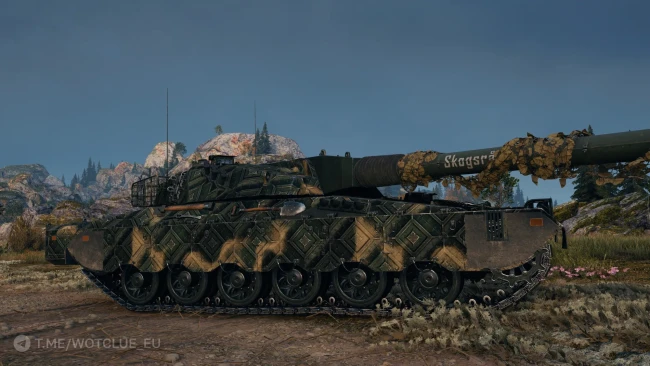 Уникальная кастомизация танка 11 уровня BV-111 в World of Tanks