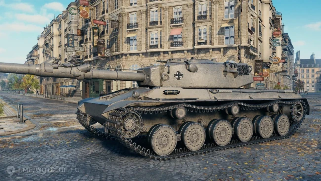 Скриншоты танка Versuchspanzer 57 из обновления 2.4 в World of Tanks