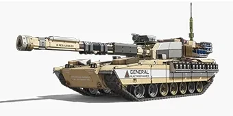 Обновлённая моделька танка M1R в WoT: HEAT
